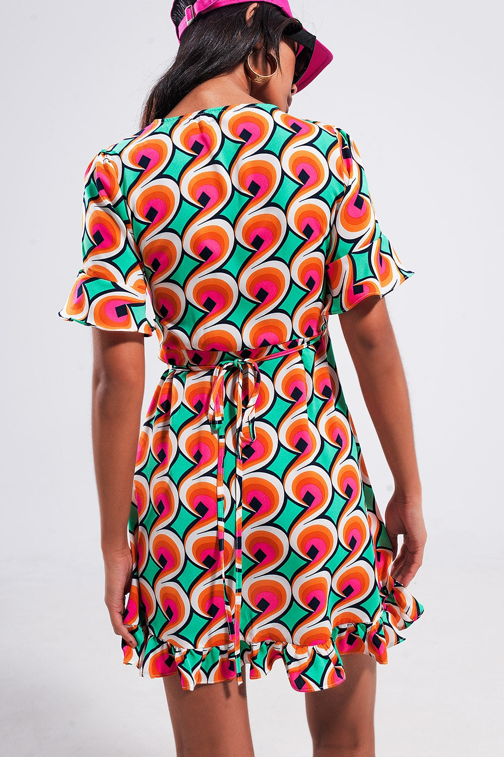Robe à Volants Années 70
