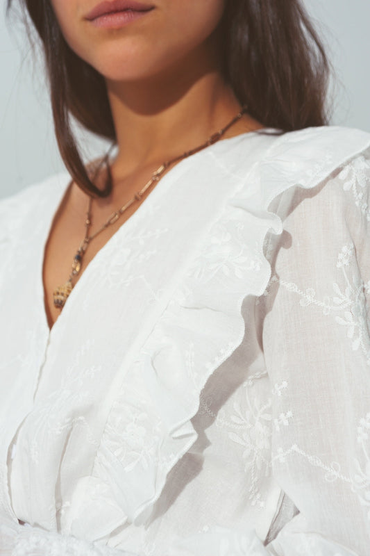 Robe Bohème Fleur de Coton