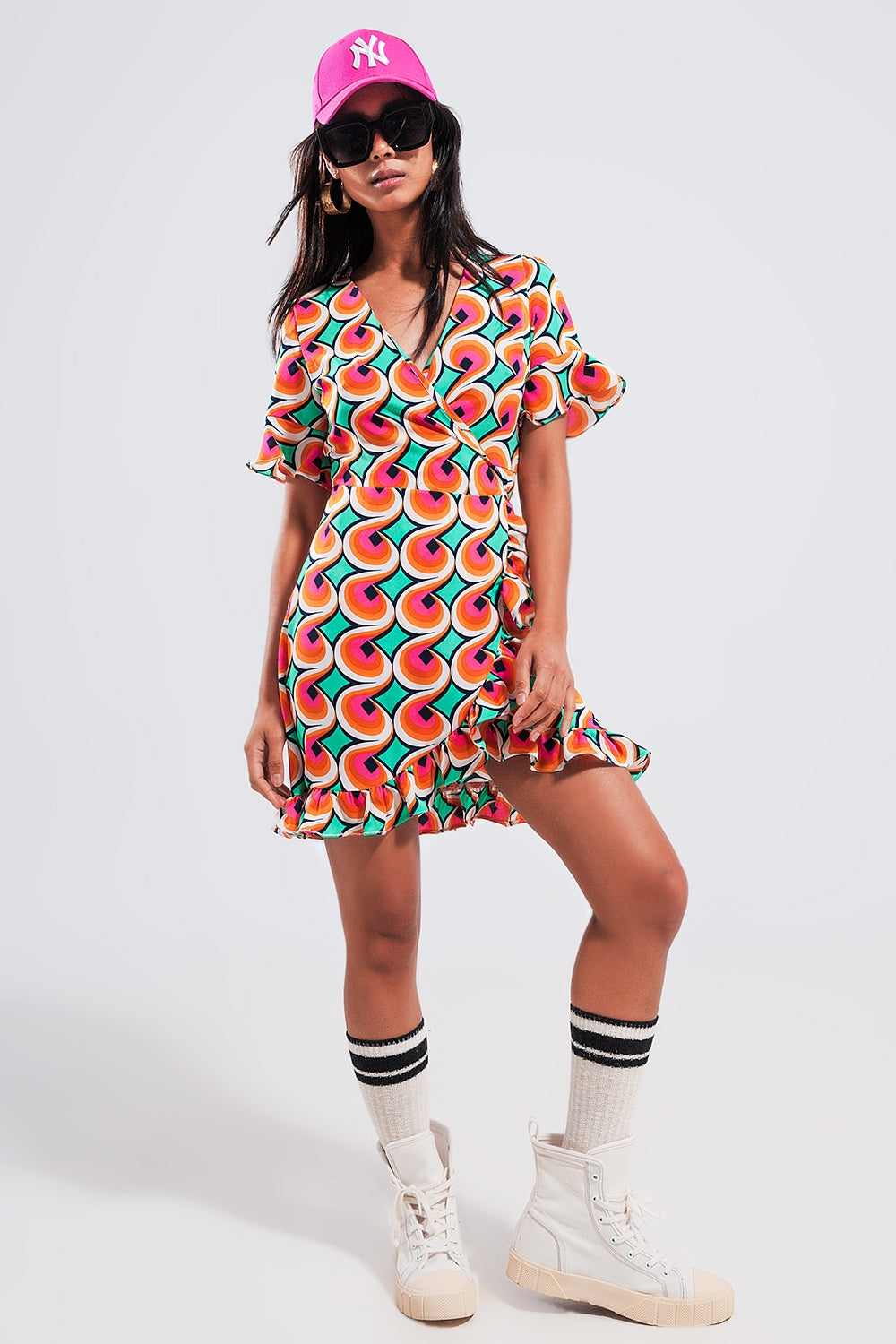 Robe à Volants Années 70