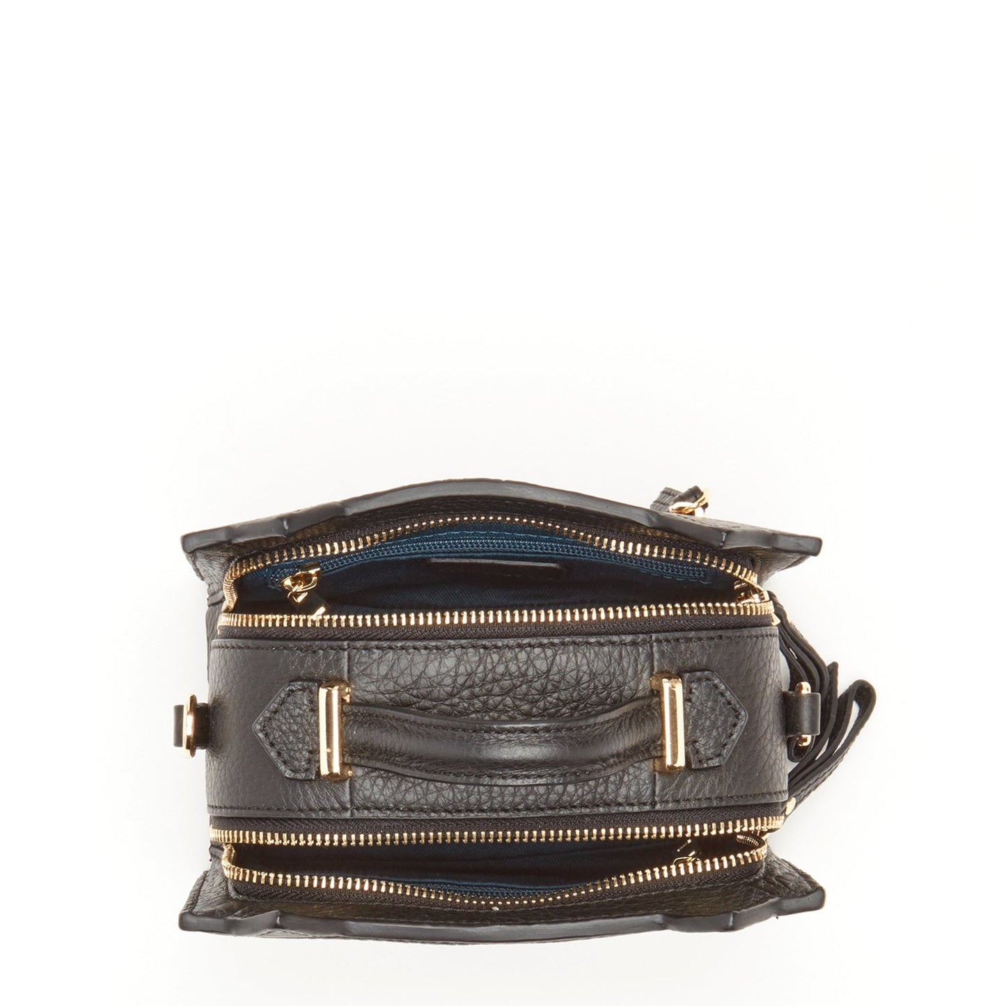 SUSU Sac ludique en Cuir Noir Chat
