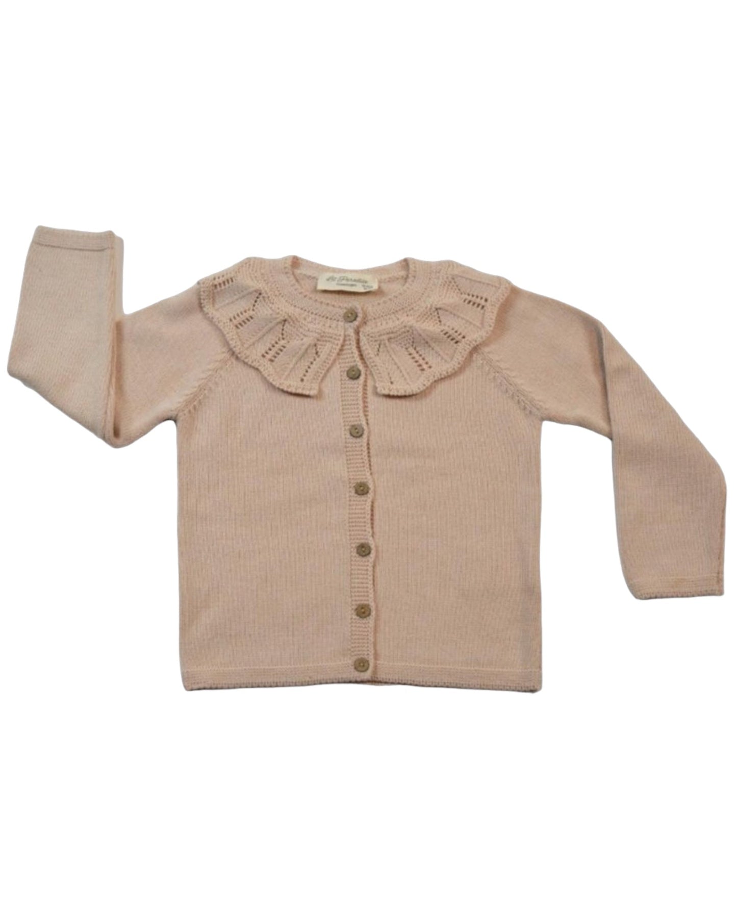 Cardigan beige pour fille