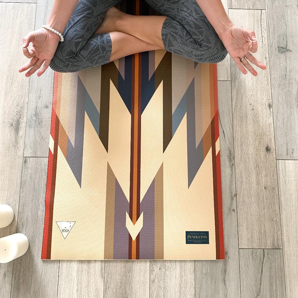 Tapis de Yoga Pendleton Geo 5mm