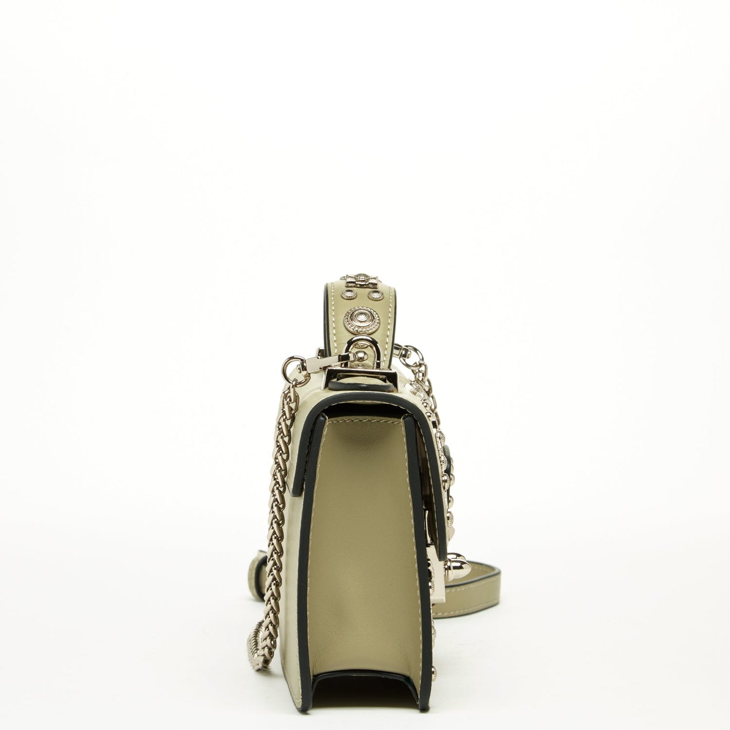 SUSU Hollywood – Sac bandoulière en Cuir Vert sauge