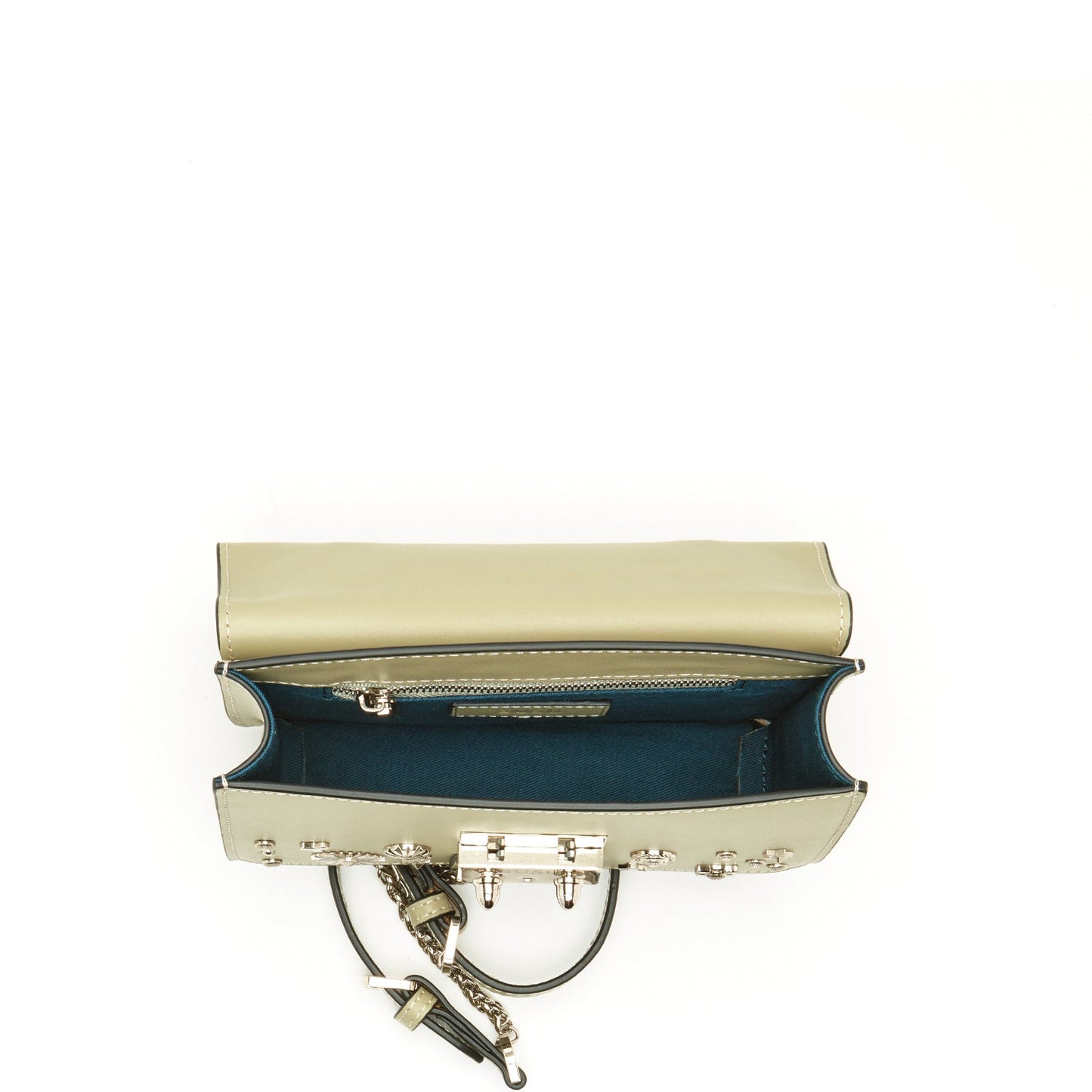 SUSU Hollywood – Sac bandoulière en Cuir Vert sauge