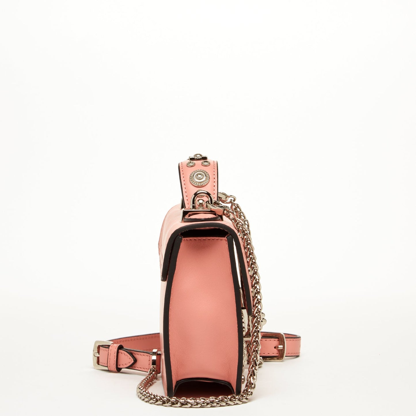 SUSU Hollywood – Sac bandoulière en Cuir Rose pâle
