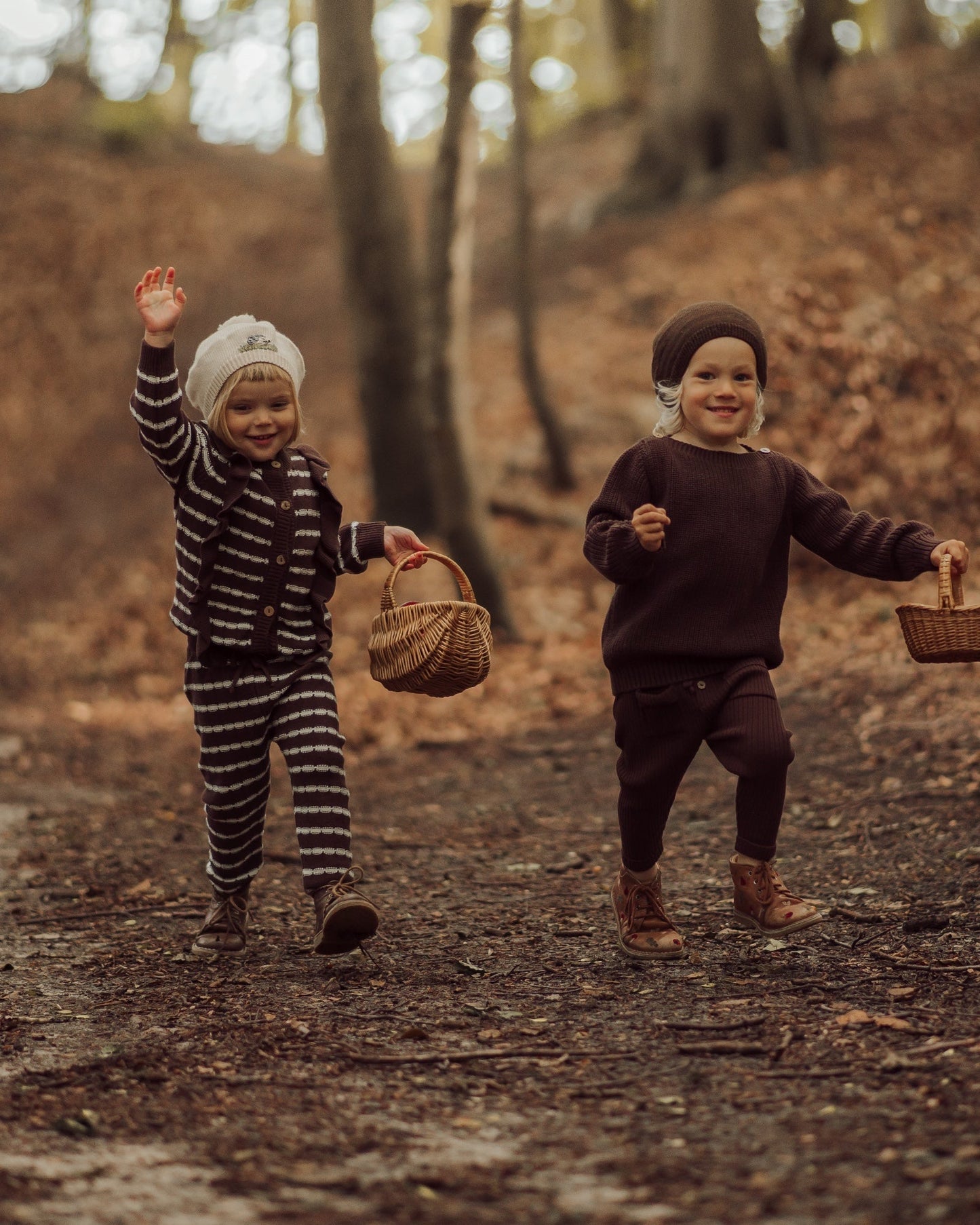Cardigan rayé pour fille
