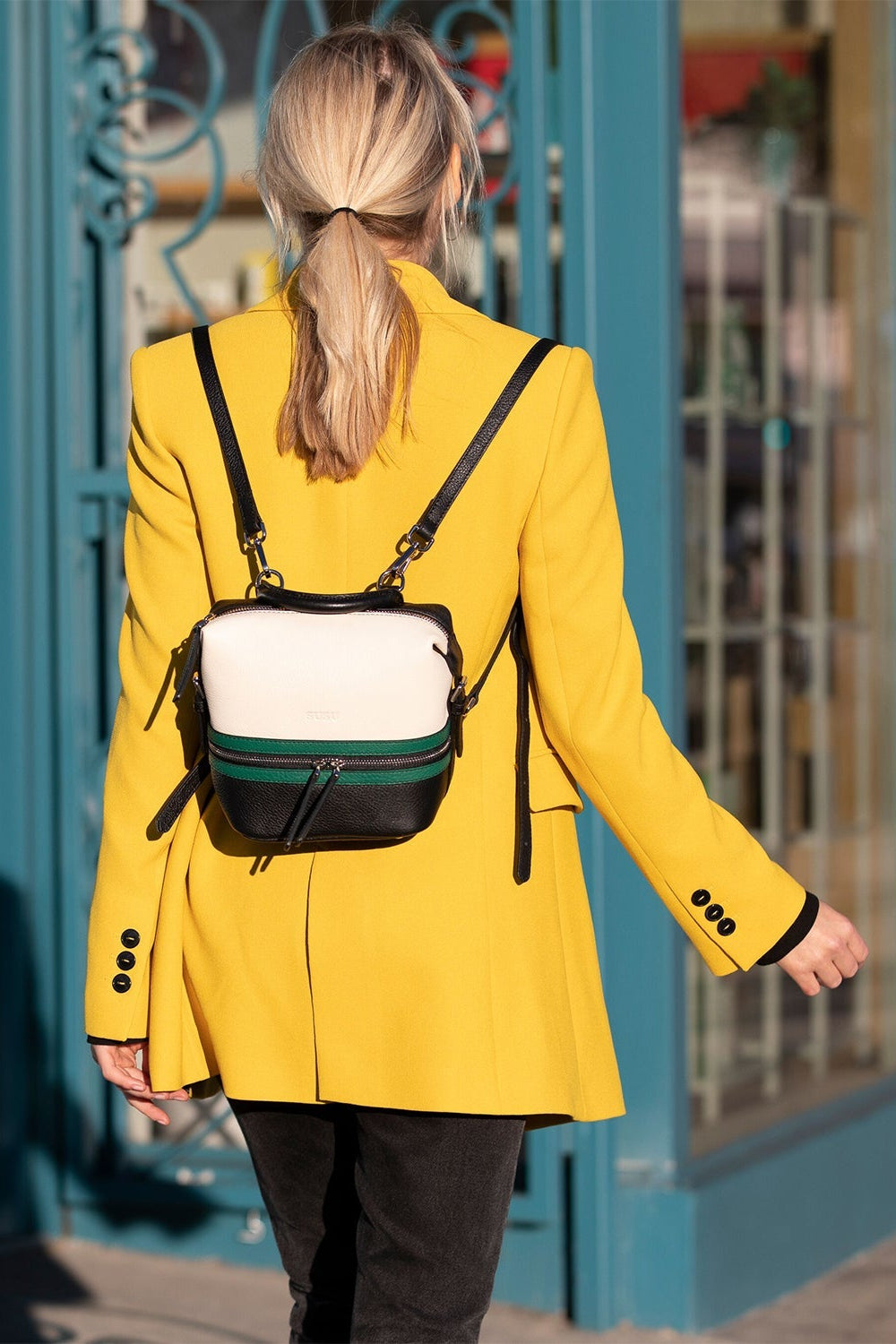 SUSU Ashley – Sac à dos en Cuir 3-en-1