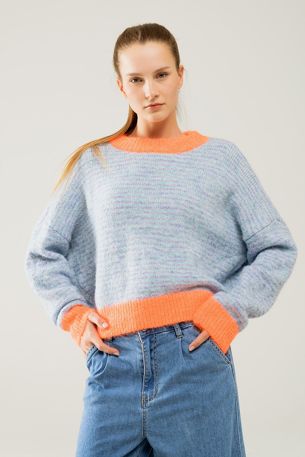 Pull Rayé Oversize