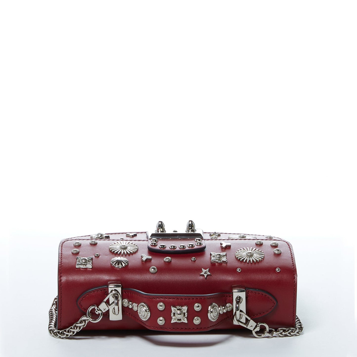 SUSU Hollywood – Sac bandoulière en Cuir Bordeaux