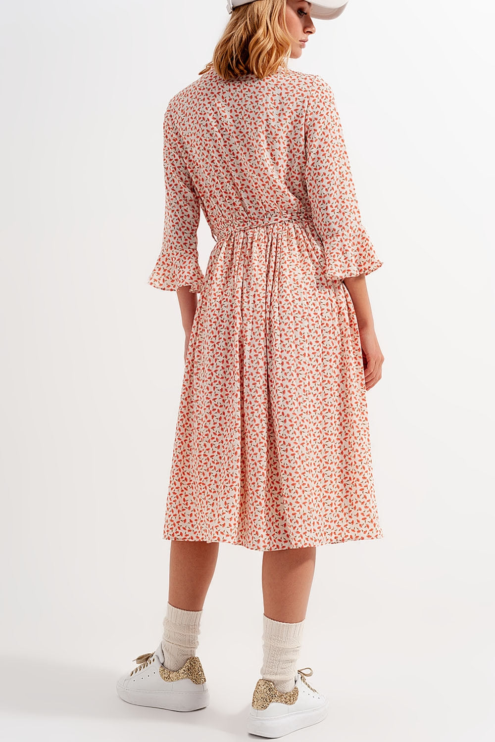 Robe Midi Boutonnée