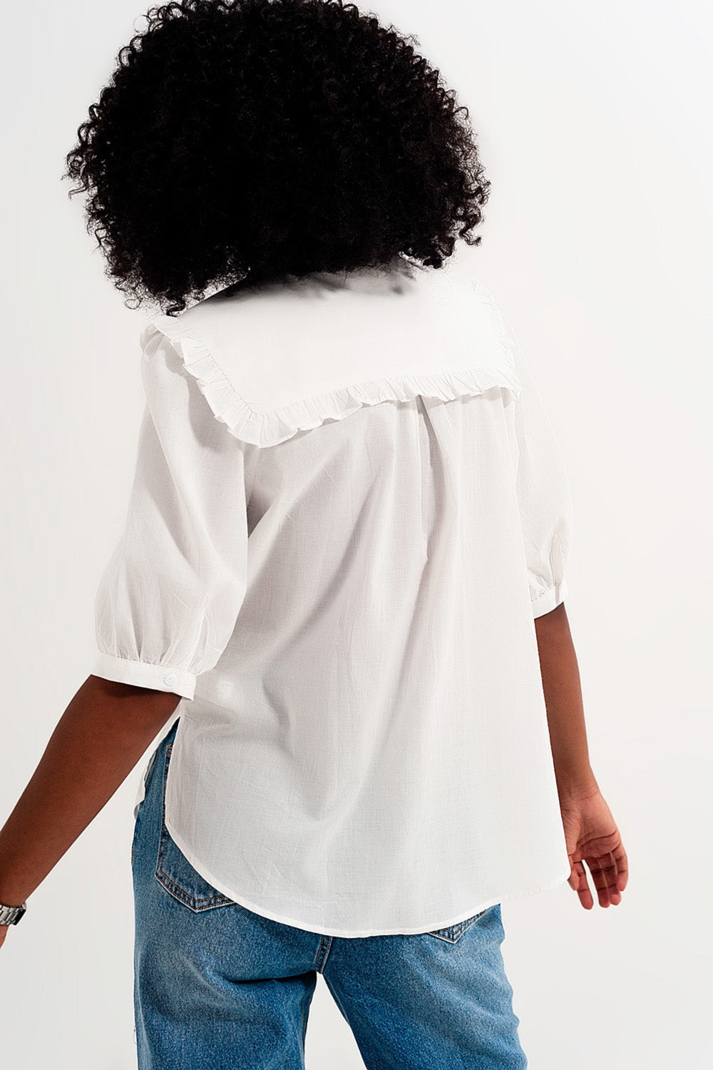 Blouse à Col Ample