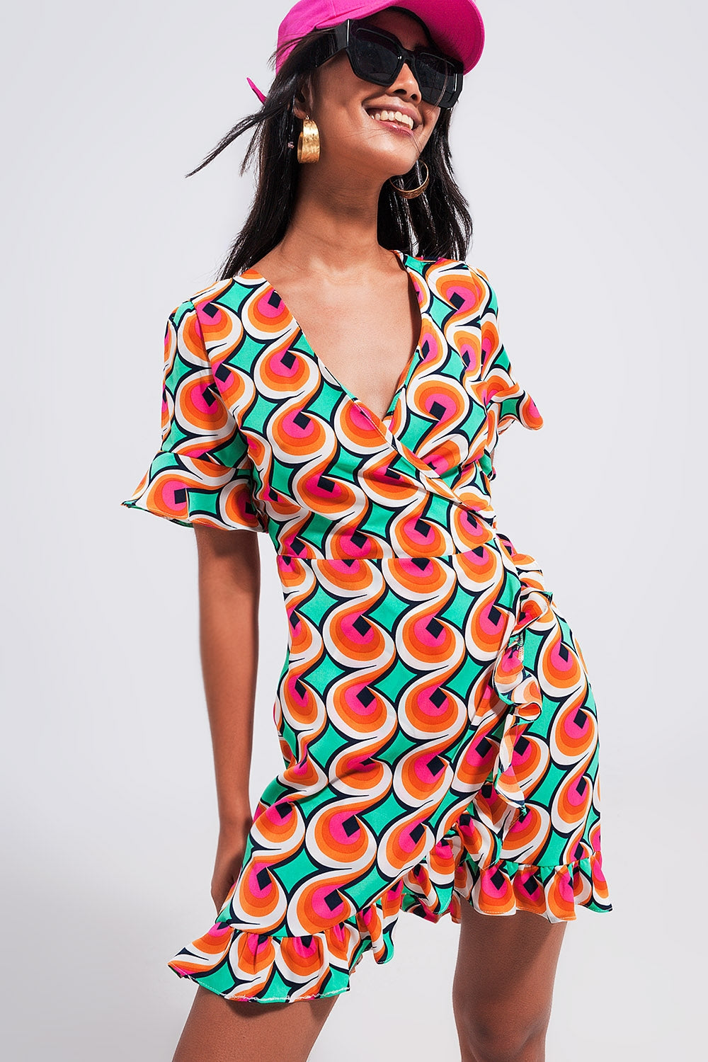 Robe à Volants Années 70