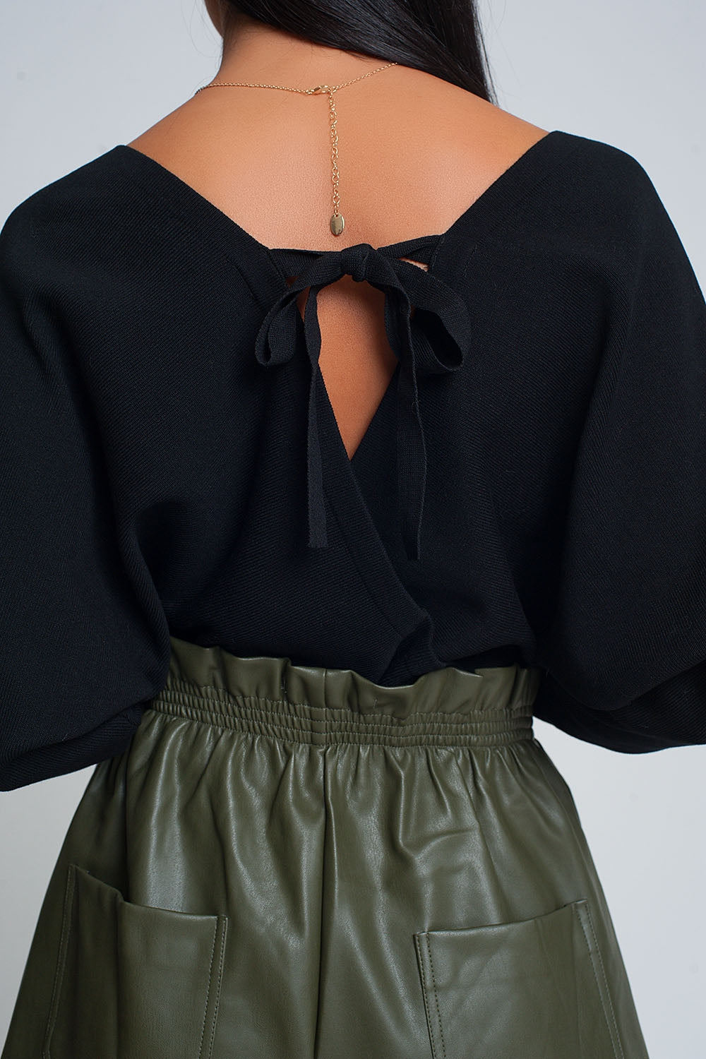 Pull Élégante Noir