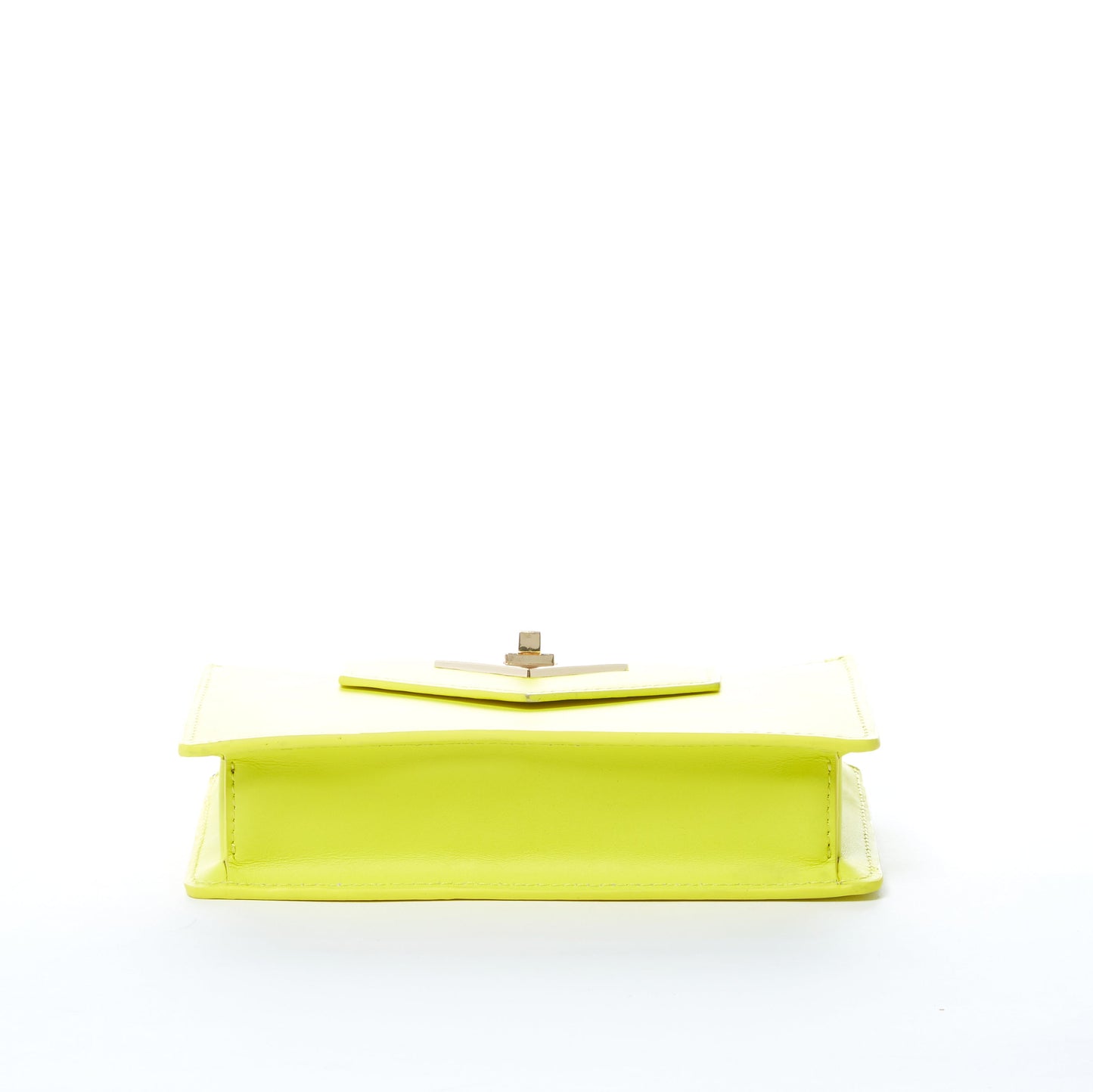 SUSU Mary Sac à main petit en Cuir Jaune Vif