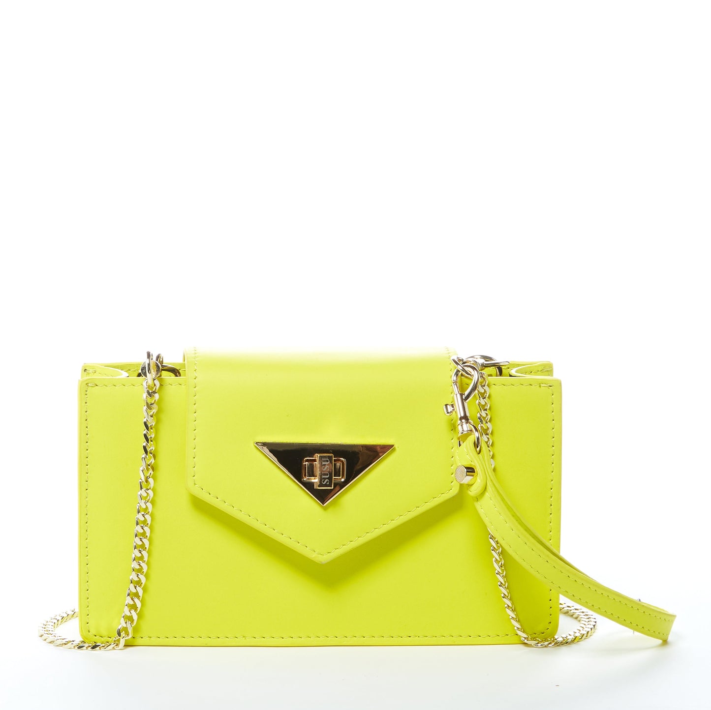 SUSU Mary Sac à main petit en Cuir Jaune Vif
