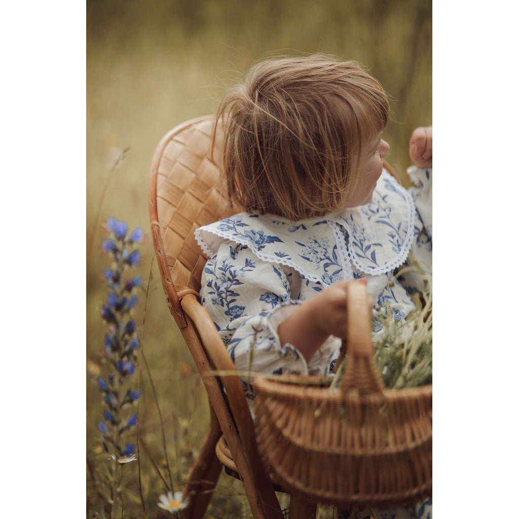 Blouse à fleurs pour fille