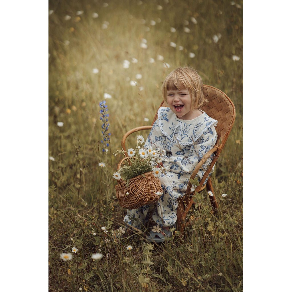 Blouse à fleurs pour fille