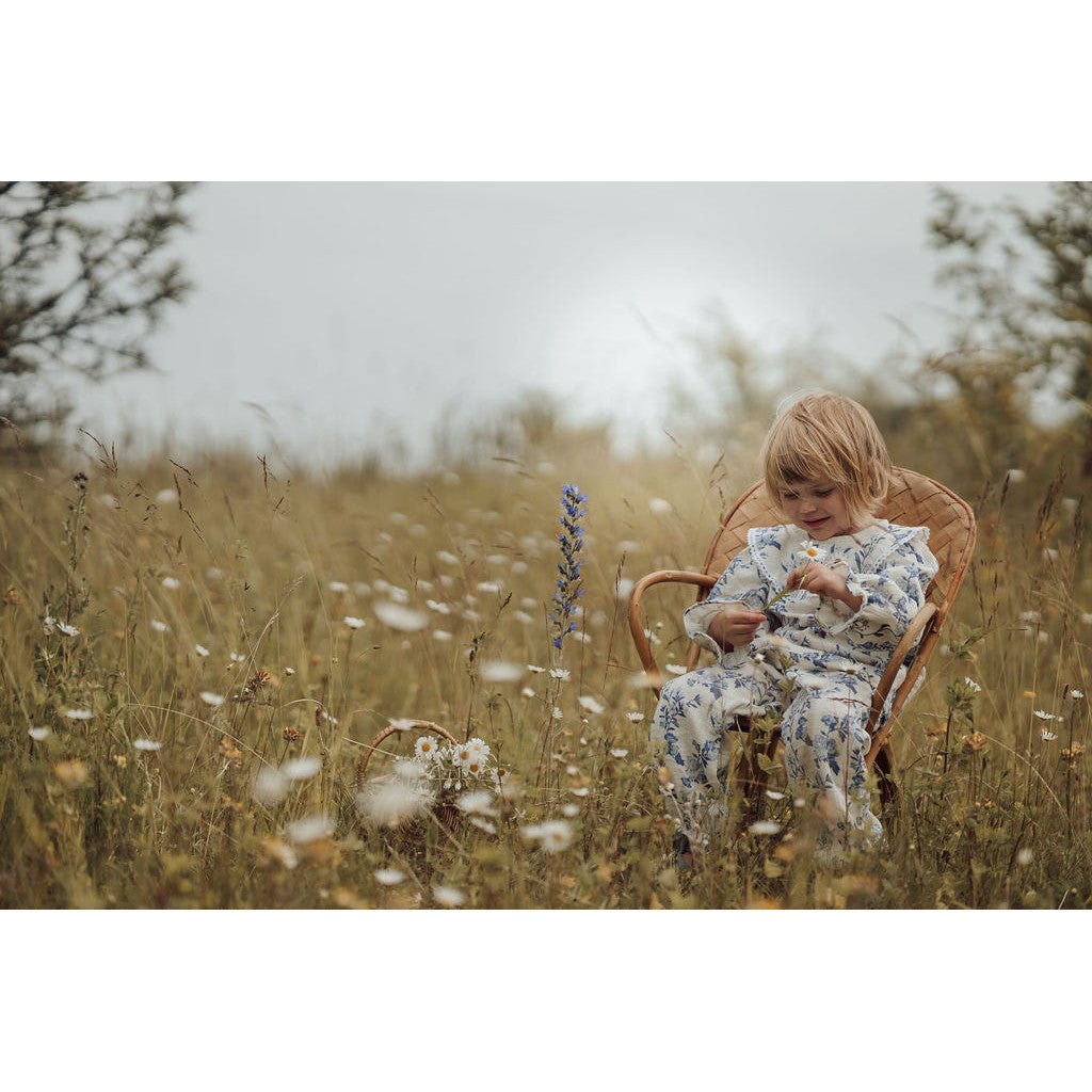Blouse à fleurs pour fille