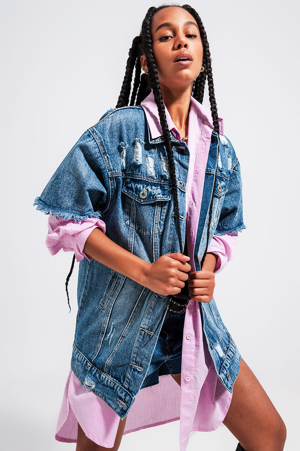 Veste Look Estival Urbain