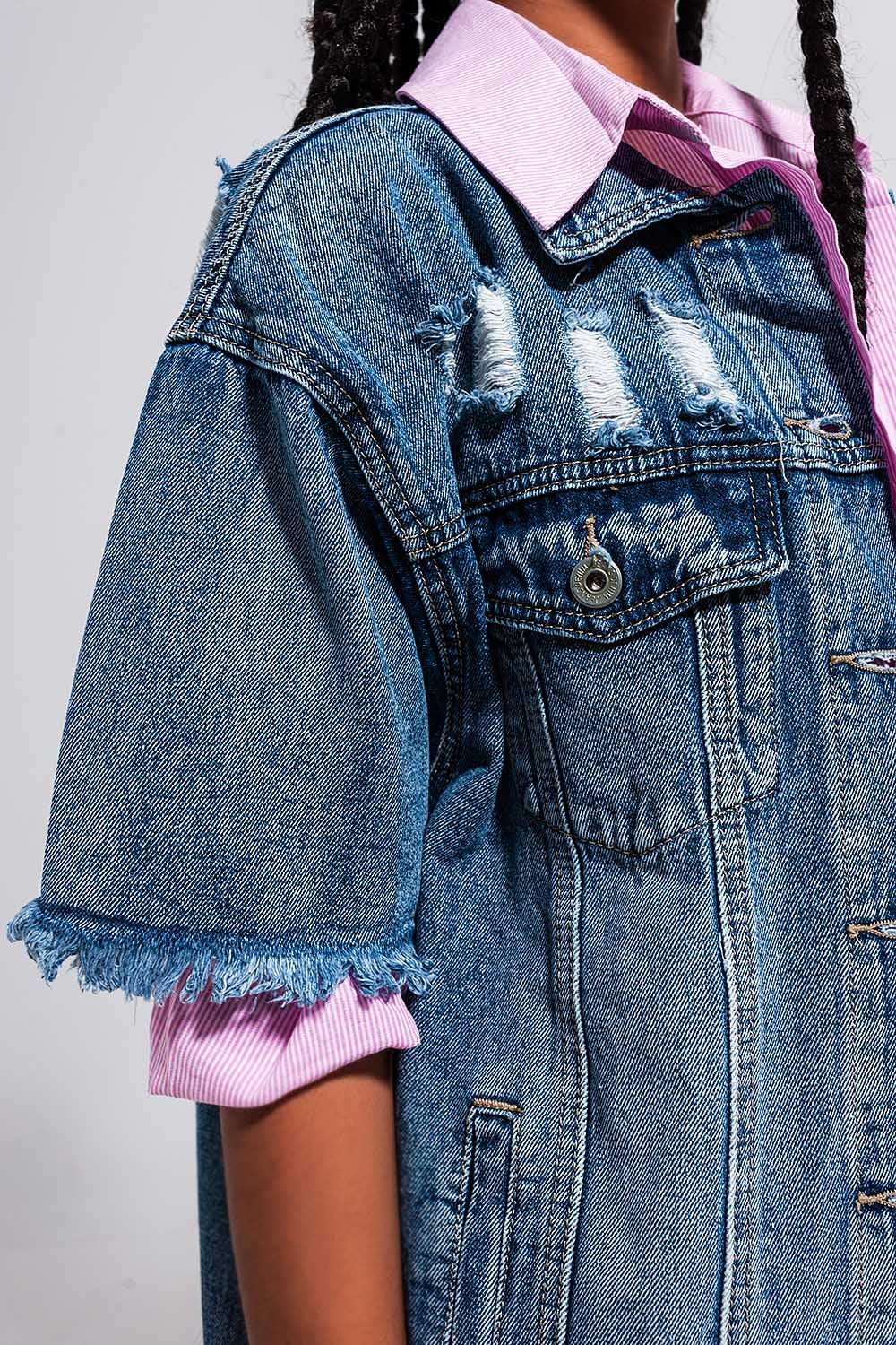 Veste Look Estival Urbain