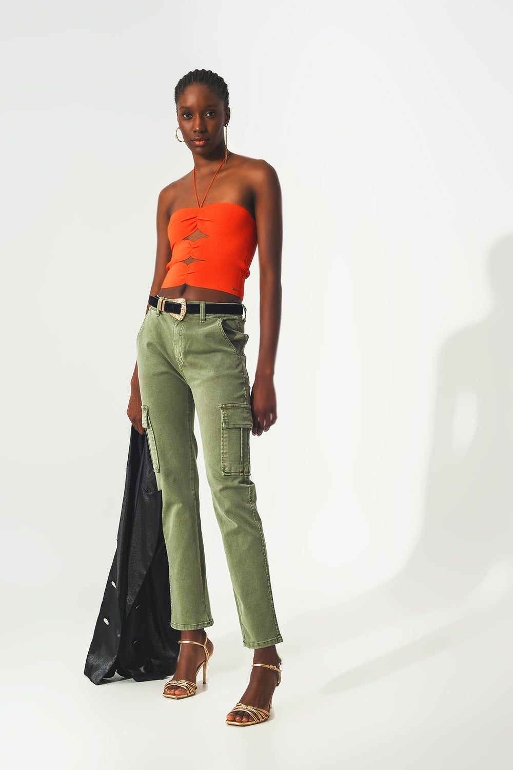 Top sans manches Bustier