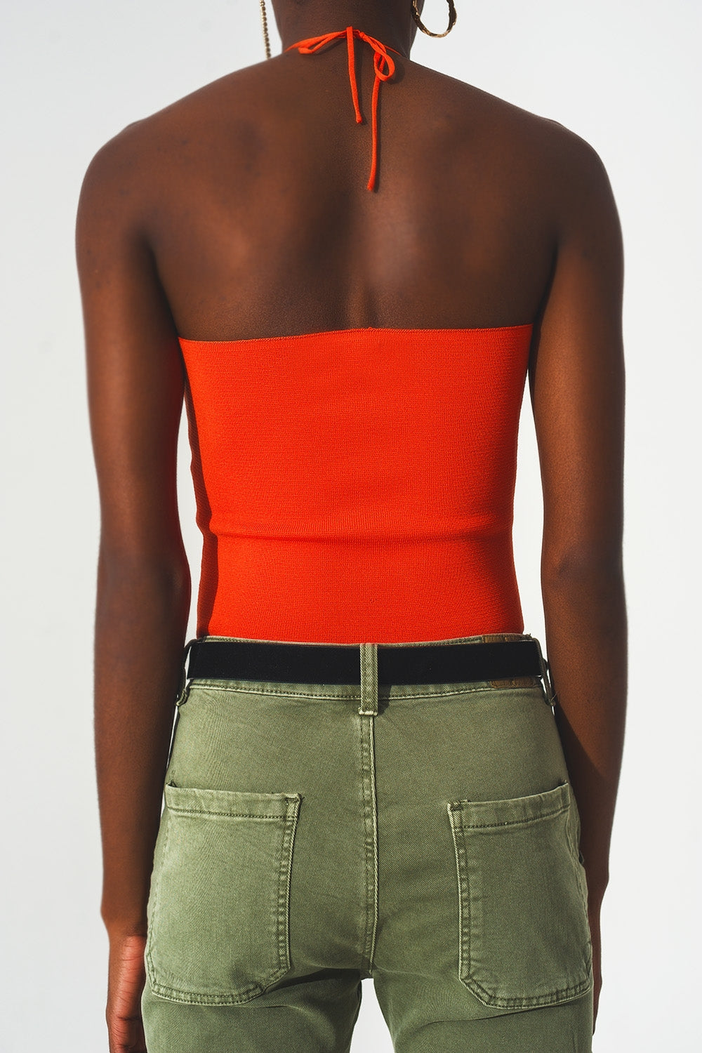 Top sans manches Bustier