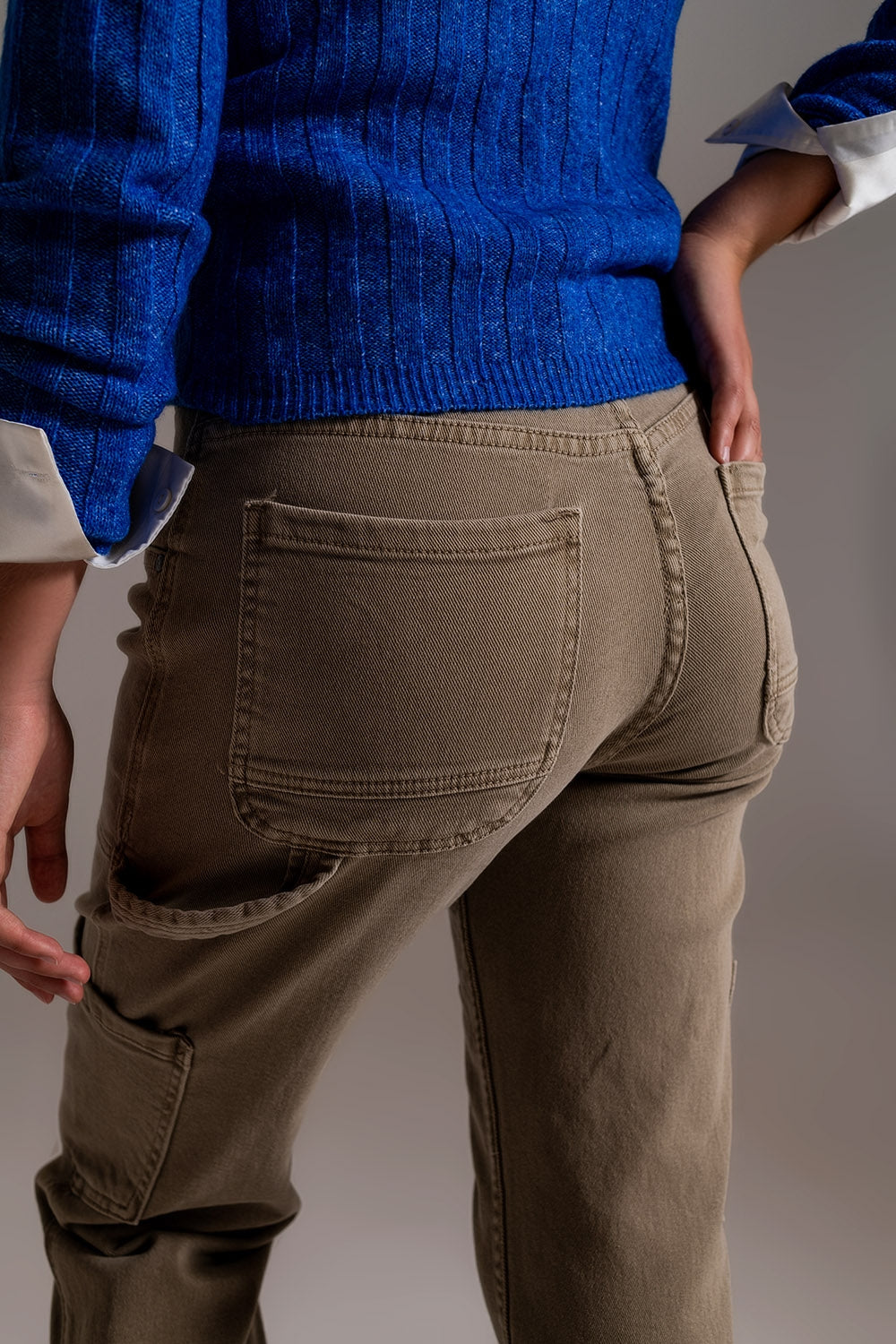 Pantalon Cargo Droit