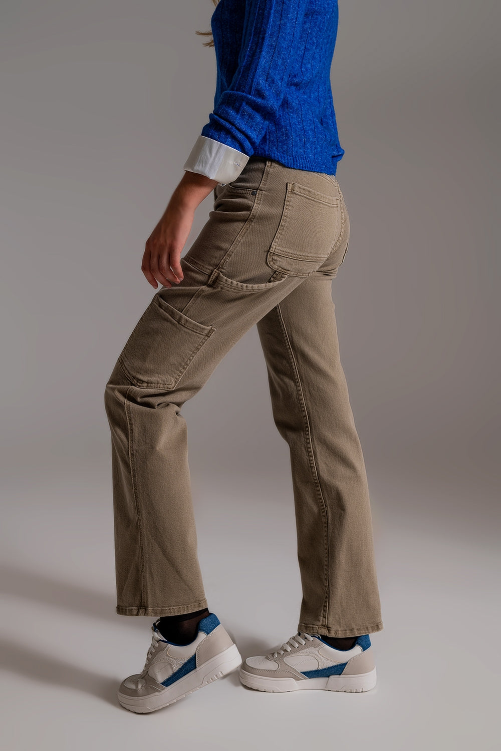 Pantalon Cargo Droit