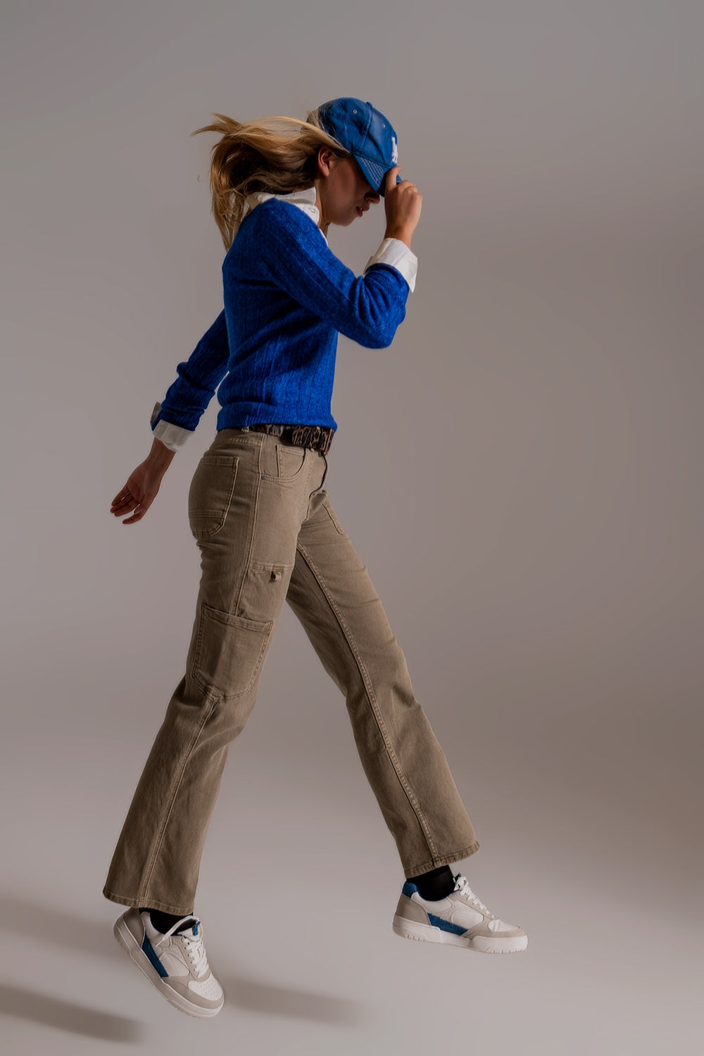 Pantalon Cargo Droit