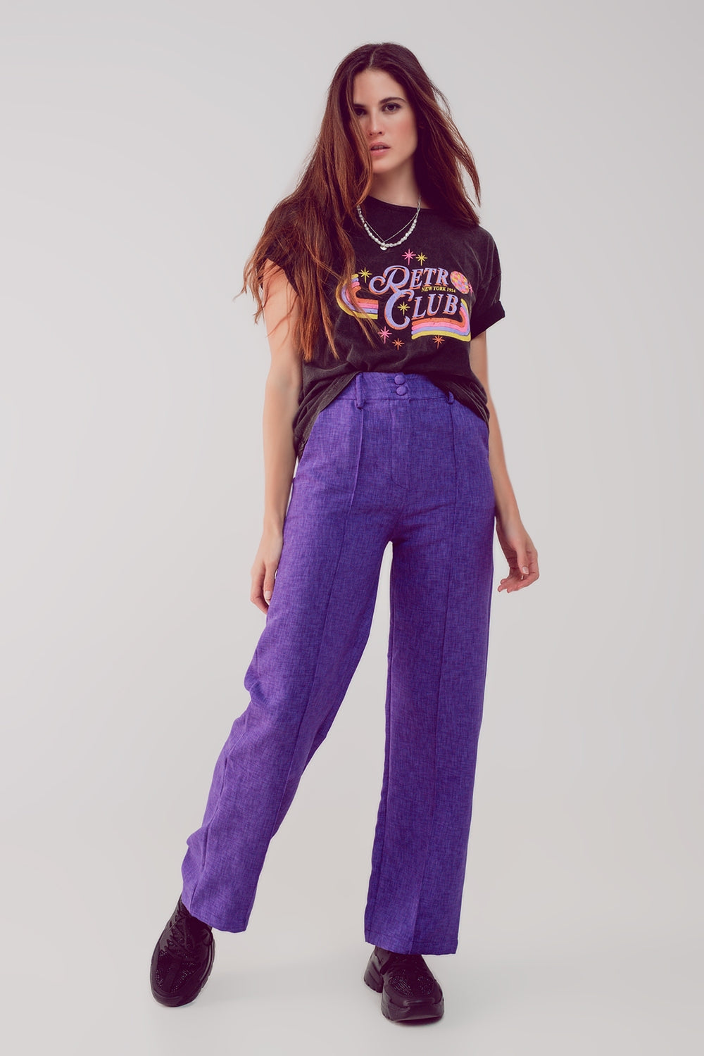 Pantalon Droit Tailleur