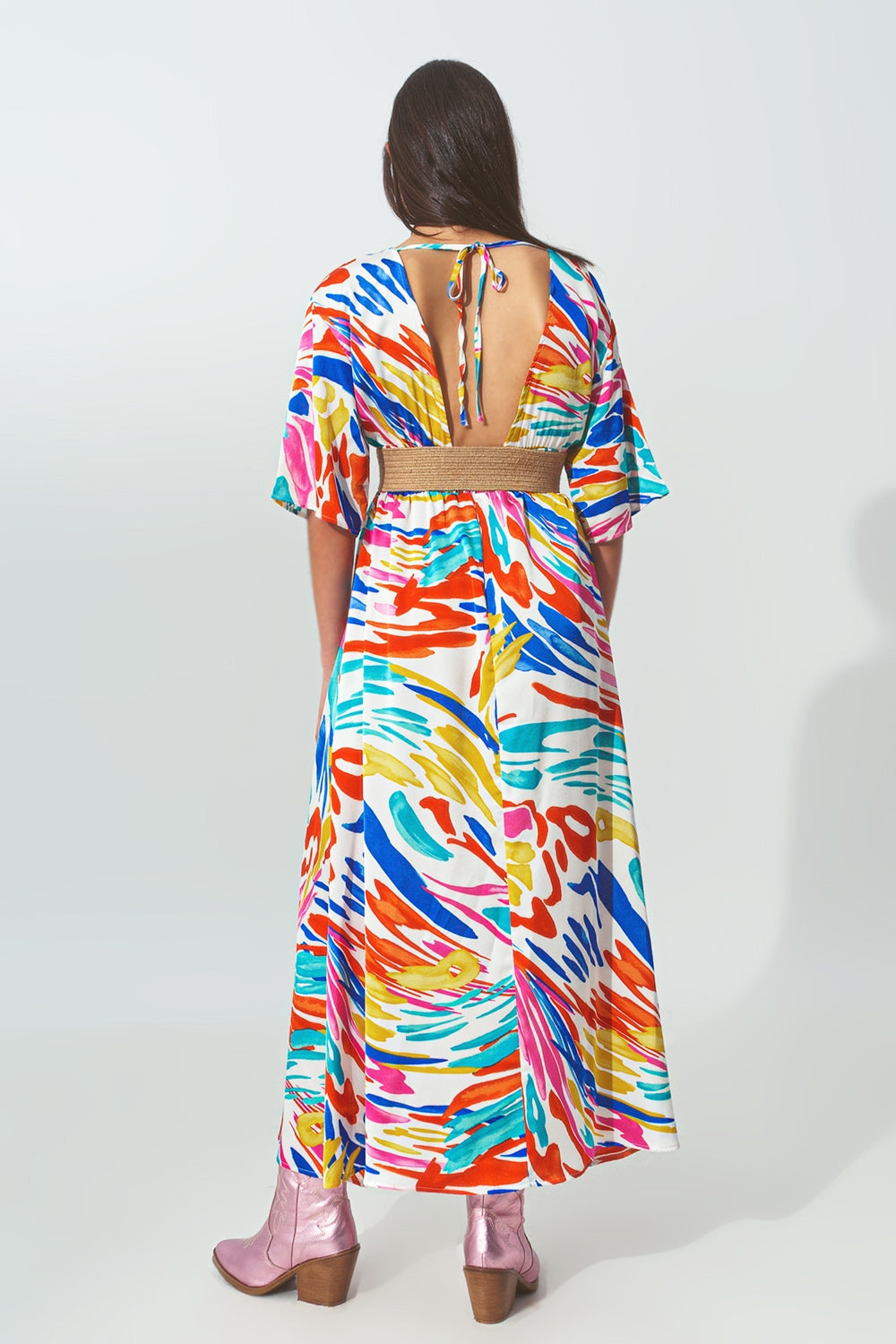 Rainbow Long Dress