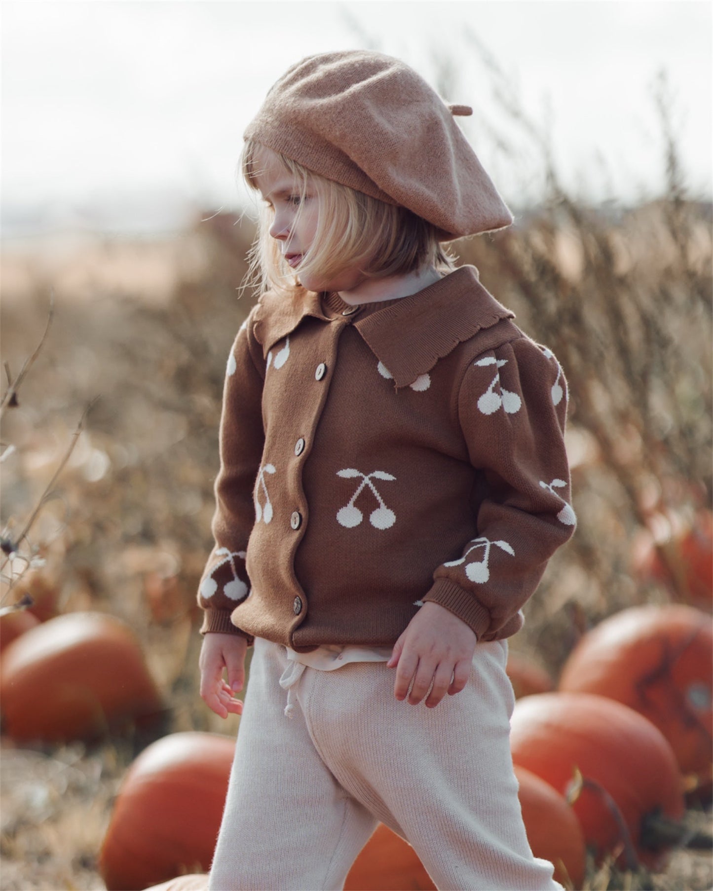 Cardigan cherry pour fille