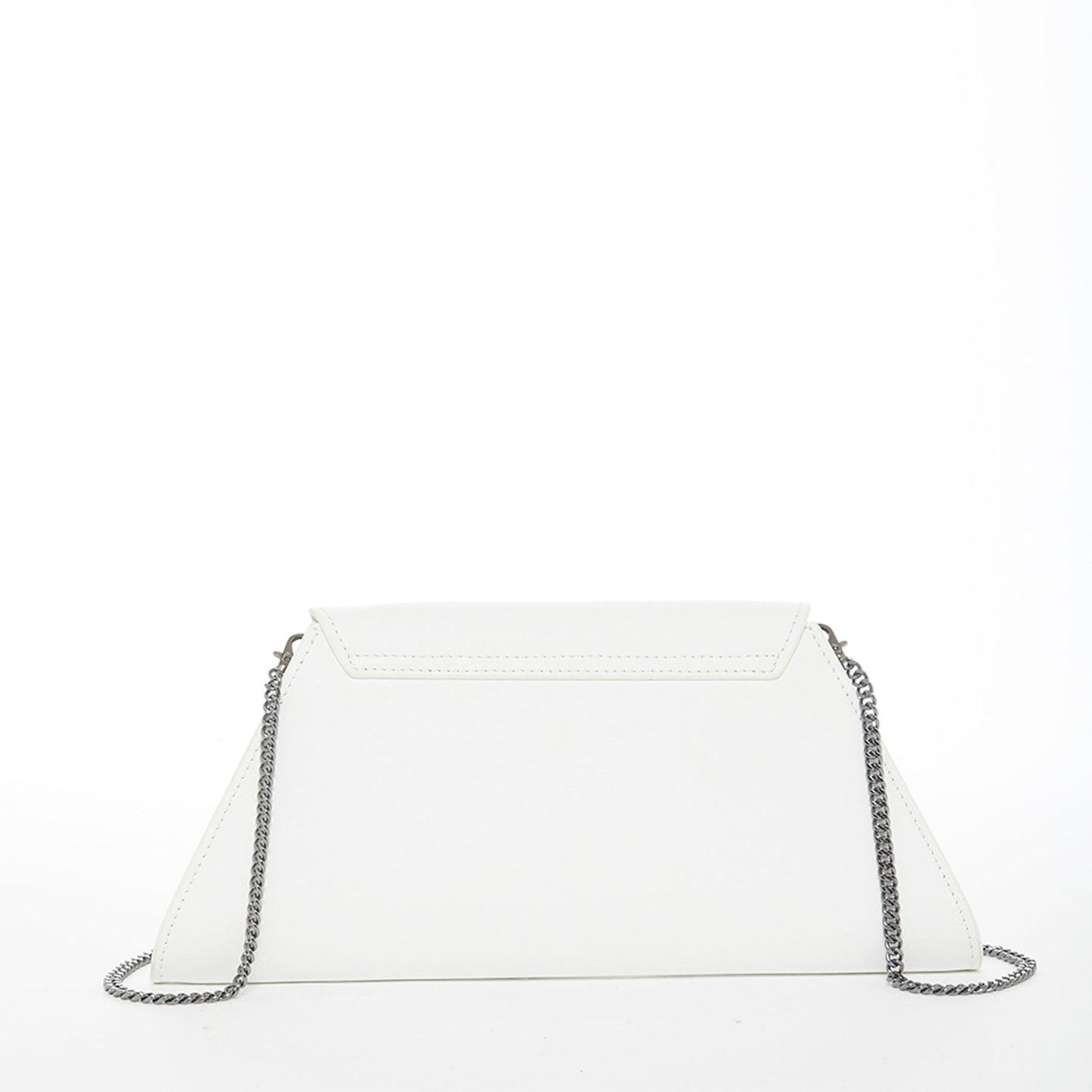 SUSU Angelica – Sac à main en Cuir Saffiano Blanc