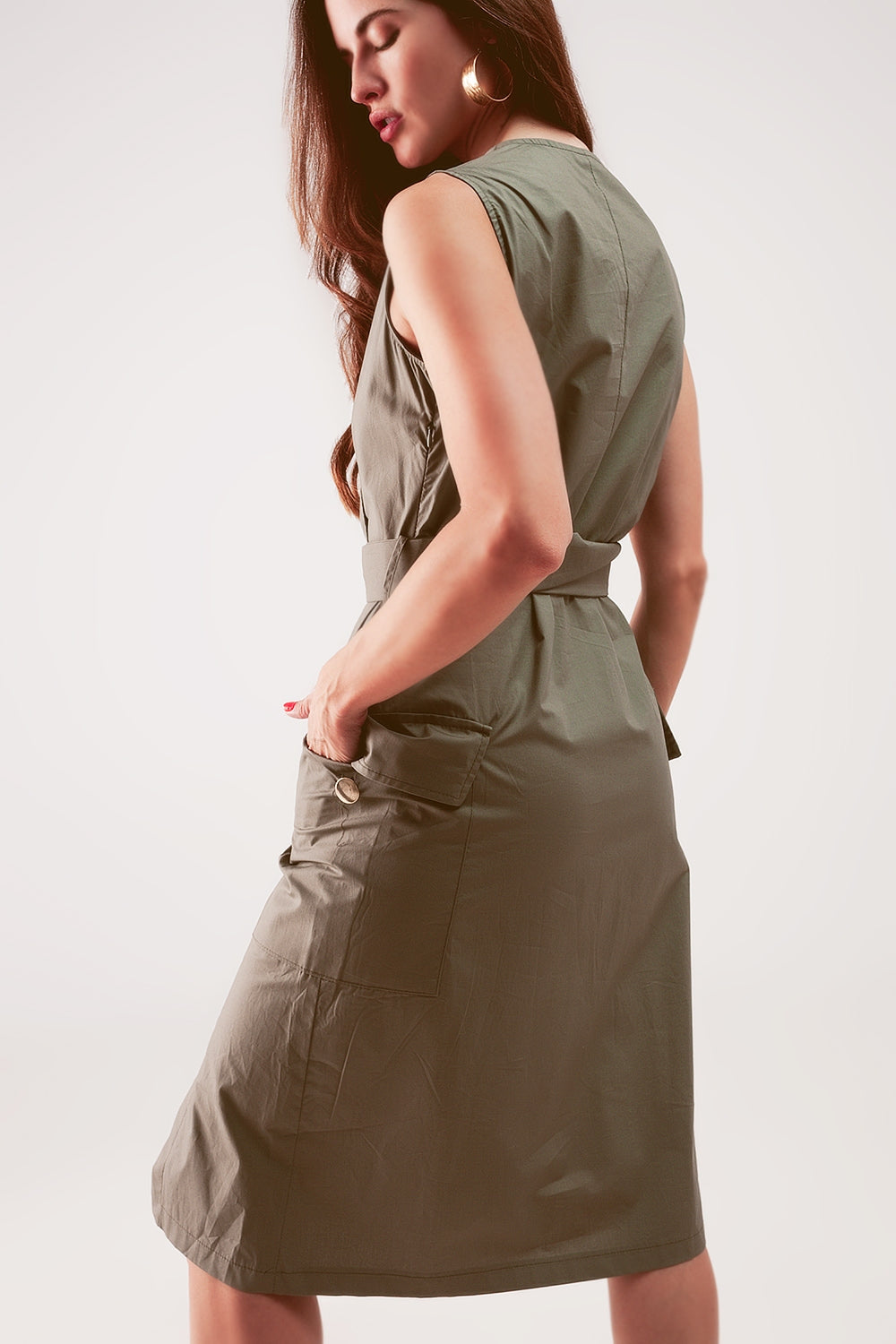 Midi Wrap Dress