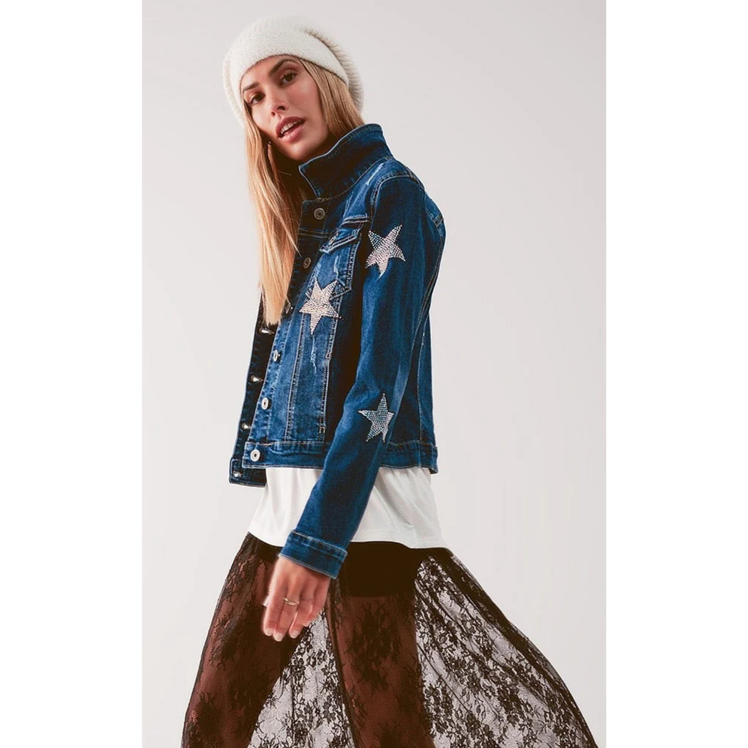 Classic Blue Denim Star