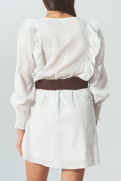 Bohemian Cotton Flower Dress