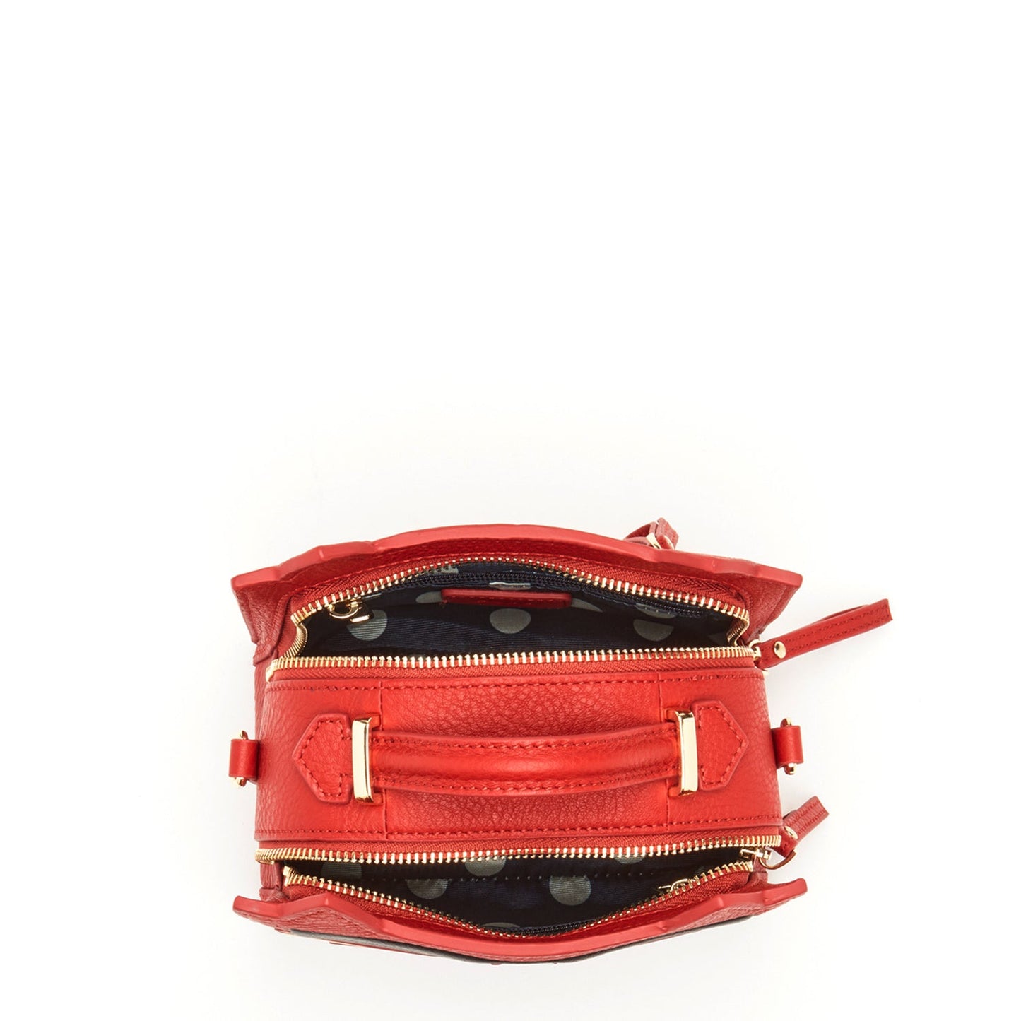 SUSU Sac ludique en Cuir Rouge Chat