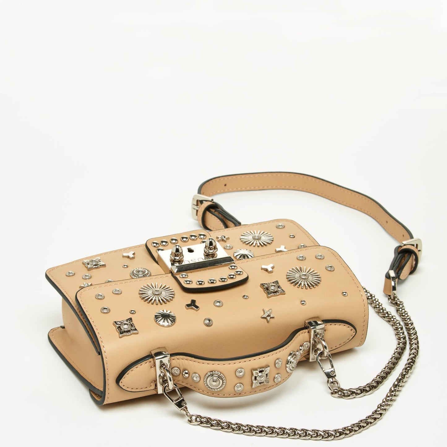 SUSU Hollywood – Sac bandoulière en Cuir Beige
