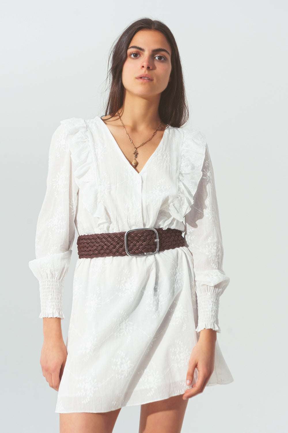 Bohemian Cotton Flower Dress