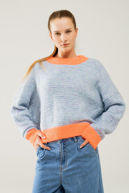 Pull Rayé Oversize