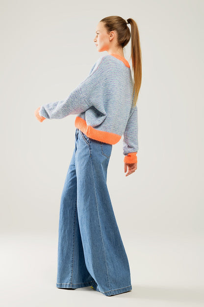 Pull Rayé Oversize