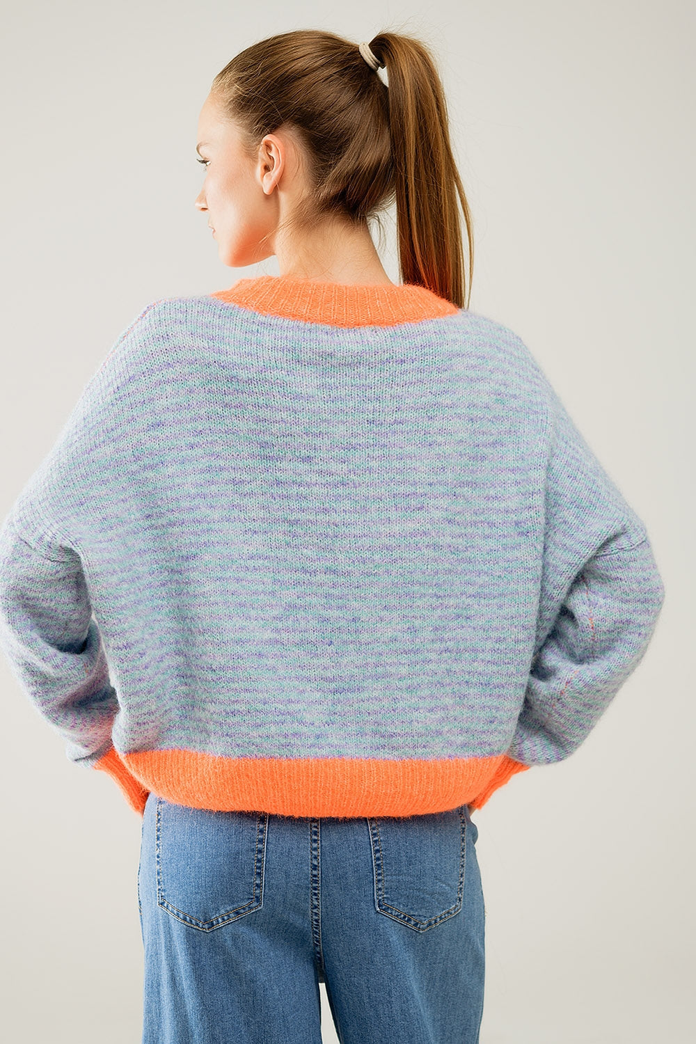 Pull Rayé Oversize