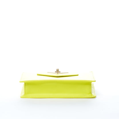 SUSU Mary Sac à main petit en Cuir Jaune Vif