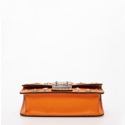 SUSU Hollywood – Sac bandoulière en Cuir Orange