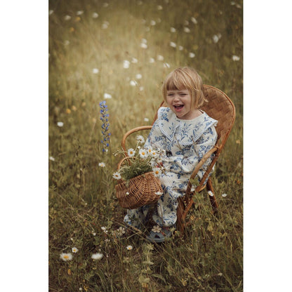 Blouse à fleurs pour fille