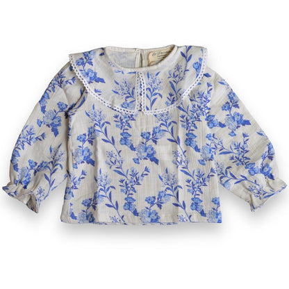 Blouse à fleurs pour fille