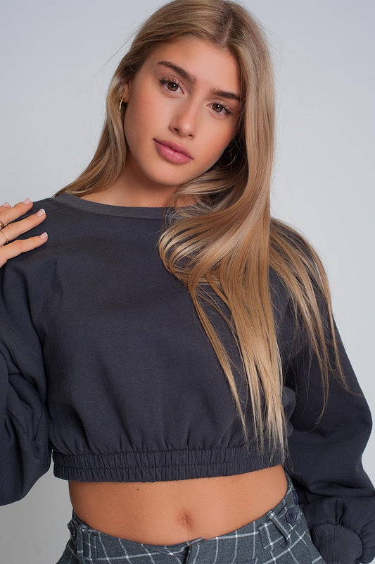Sweatshirt Court 100% Coton