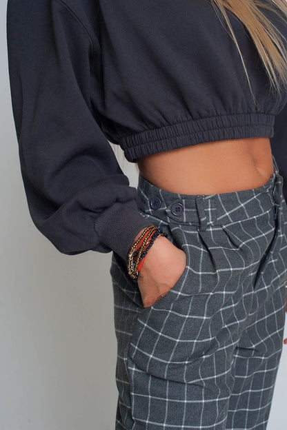 Sweatshirt Court 100% Coton