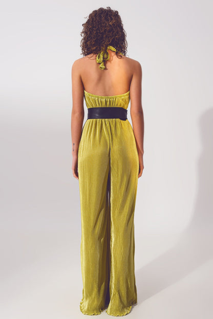 Combinaison Maxi à Col Halter