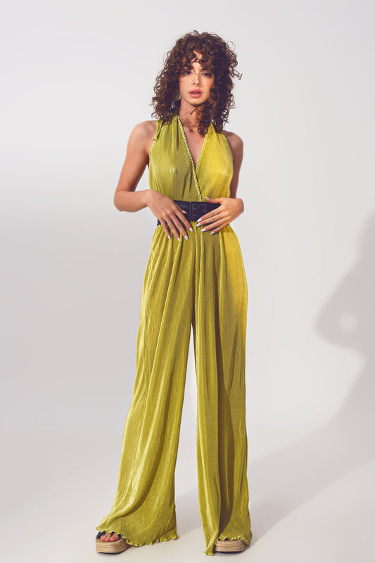 Combinaison Maxi à Col Halter